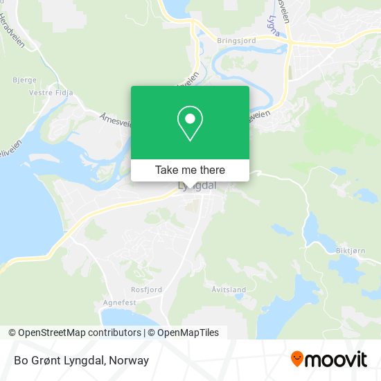 Bo Grønt Lyngdal map