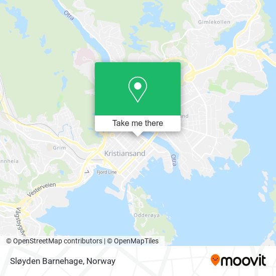 Sløyden Barnehage map