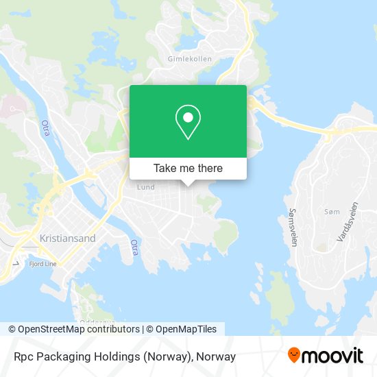 Rpc Packaging Holdings (Norway) map