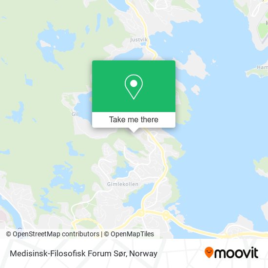 Medisinsk-Filosofisk Forum Sør map