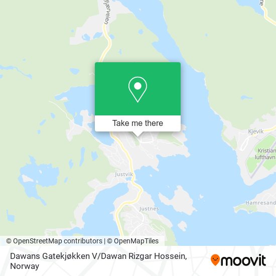 Dawans Gatekjøkken V / Dawan Rizgar Hossein map