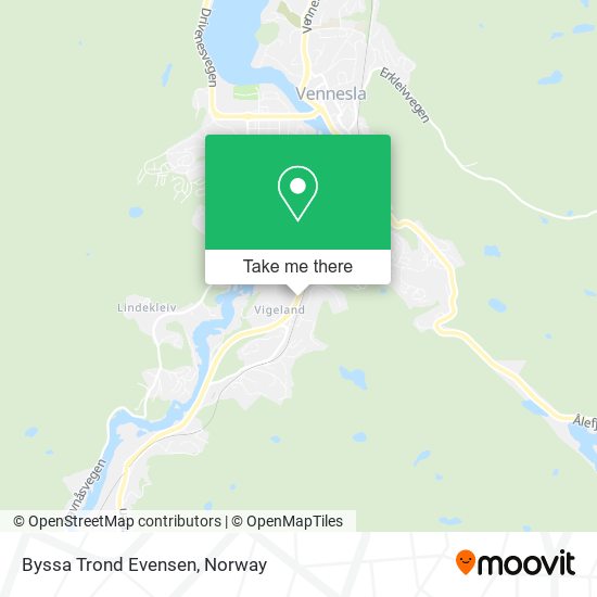 Byssa Trond Evensen map