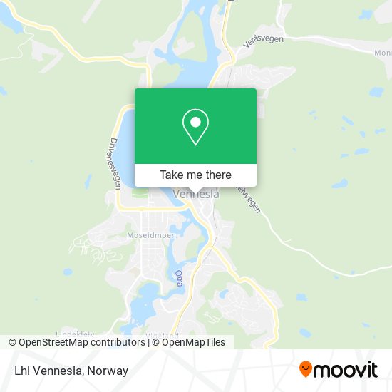 Lhl Vennesla map