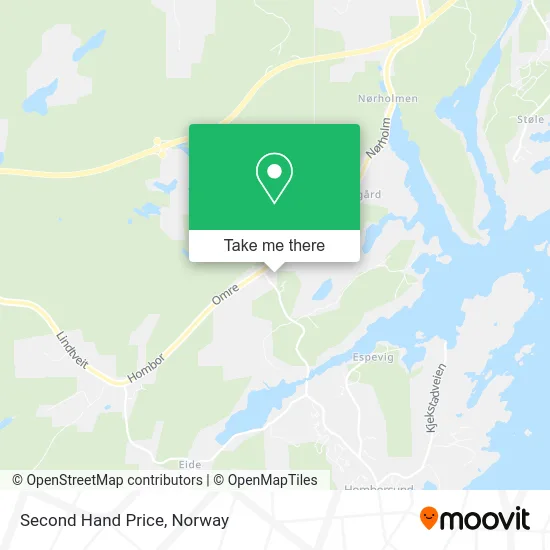 Second Hand Price map