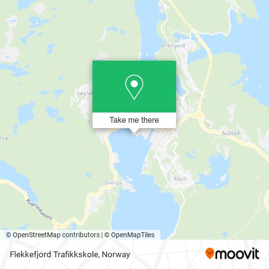 Flekkefjord Trafikkskole map