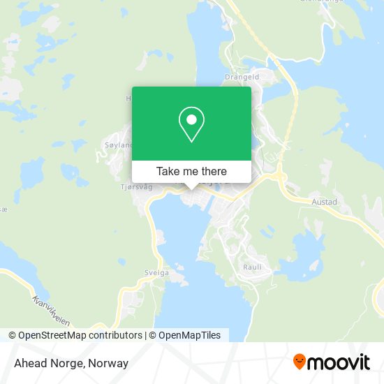 Ahead Norge map