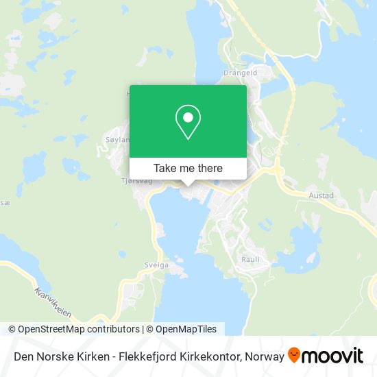 Den Norske Kirken - Flekkefjord Kirkekontor map