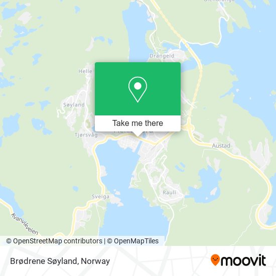 Brødrene Søyland map