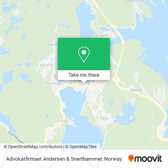 Advokatfirmaet Andersen & Snerthammer map