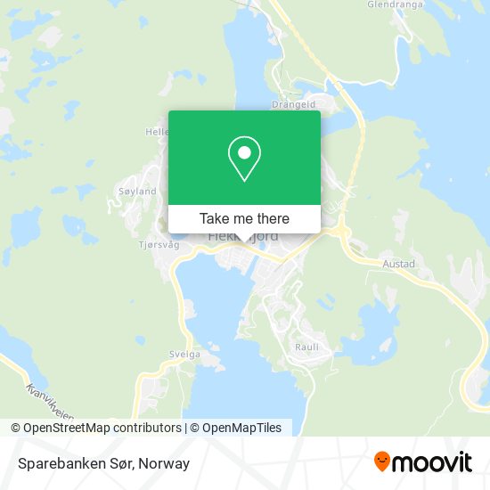 Sparebanken Sør map