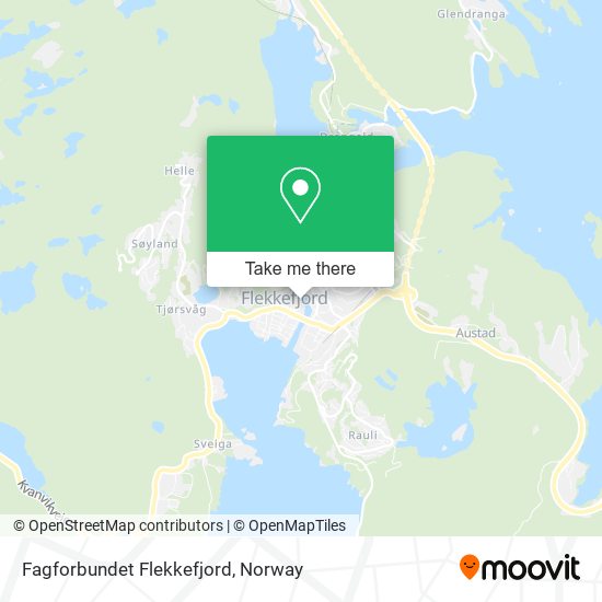 Fagforbundet Flekkefjord map
