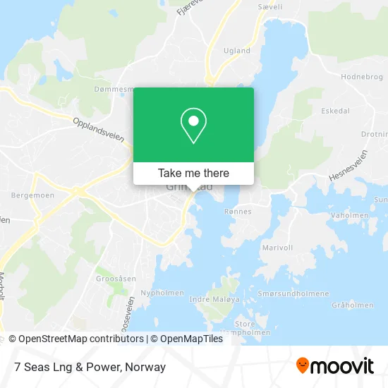 7 Seas Lng & Power map