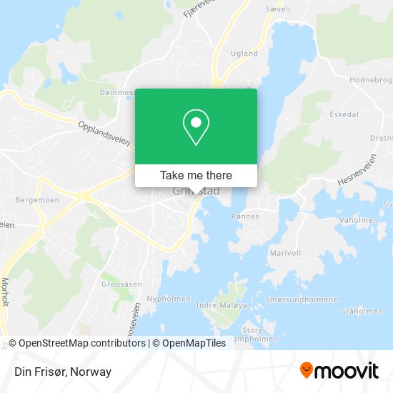 Din Frisør map