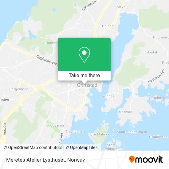 Meretes Atelier Lysthuset map