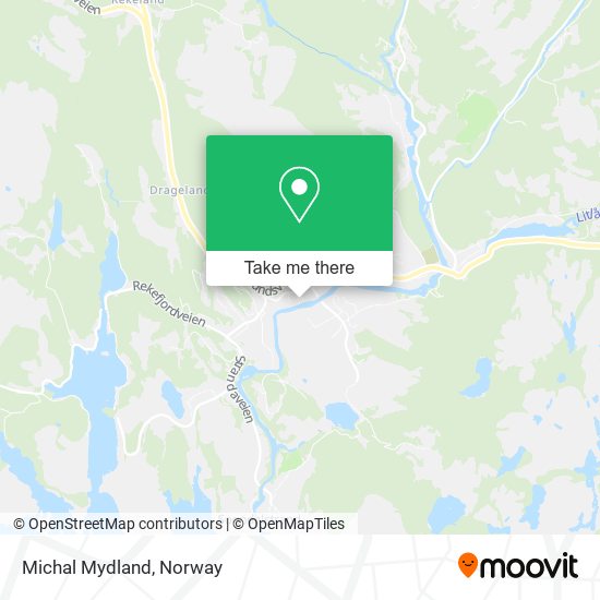 Michal Mydland map