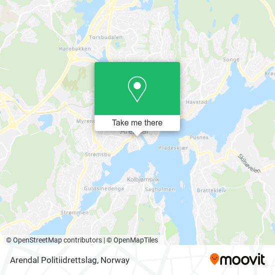 Arendal Politiidrettslag map