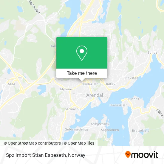 Spz Import Stian Espeseth map