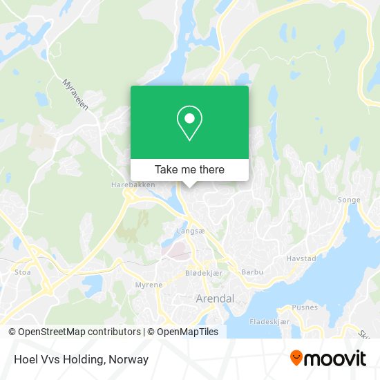 Hoel Vvs Holding map