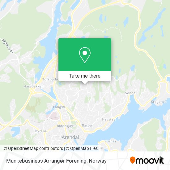 Munkebusiness Arrangør Forening map