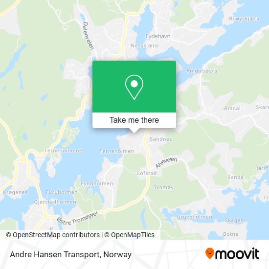 Andre Hansen Transport map