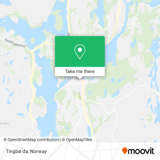 Tingbø da map