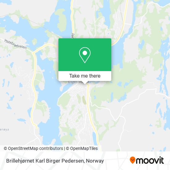 Brillehjørnet Karl Birger Pedersen map