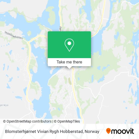 Blomsterhjørnet Vivian Rygh Hobberstad map