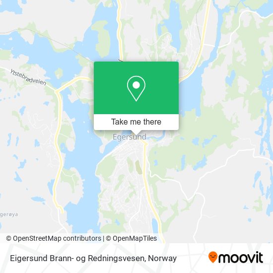 Eigersund Brann- og Redningsvesen map