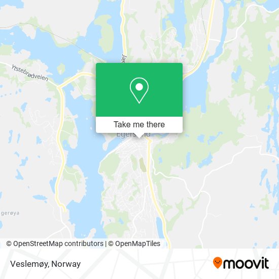 Veslemøy map