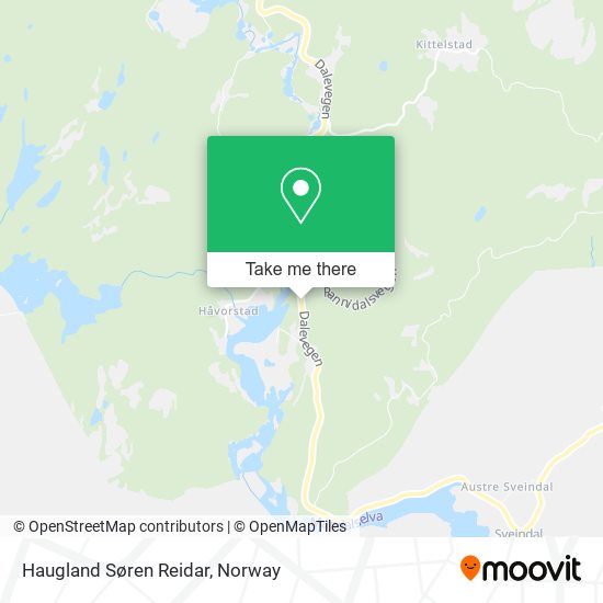 Haugland Søren Reidar map