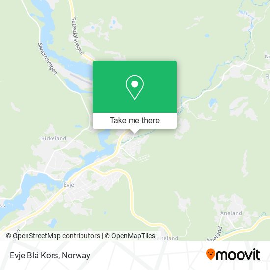 Evje Blå Kors map