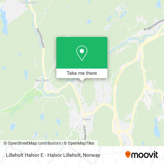 Lilleholt Halvor E - Halvor Lilleholt map