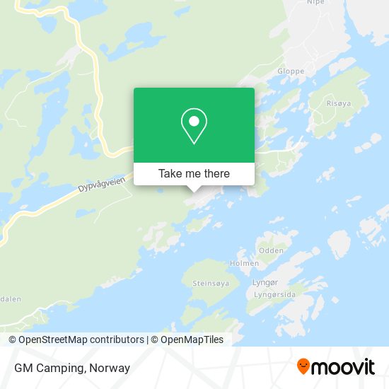 GM Camping map