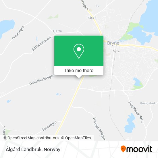 Ålgård Landbruk map