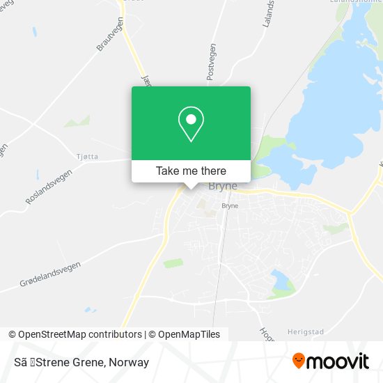 Sã ̧Strene Grene map