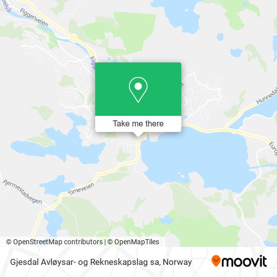 Gjesdal Avløysar- og Rekneskapslag sa map