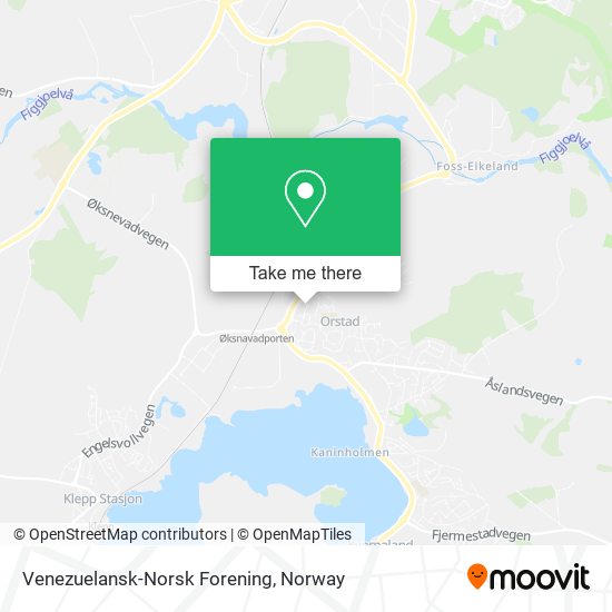 Venezuelansk-Norsk Forening map