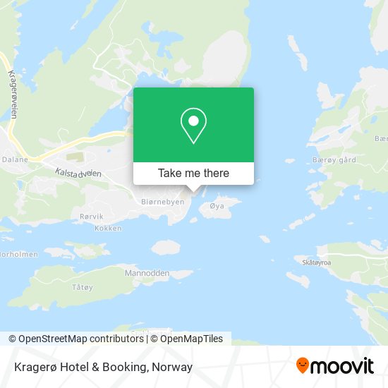 Kragerø Hotel & Booking map