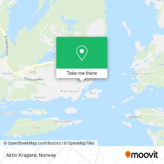 Aktiv Kragerø map