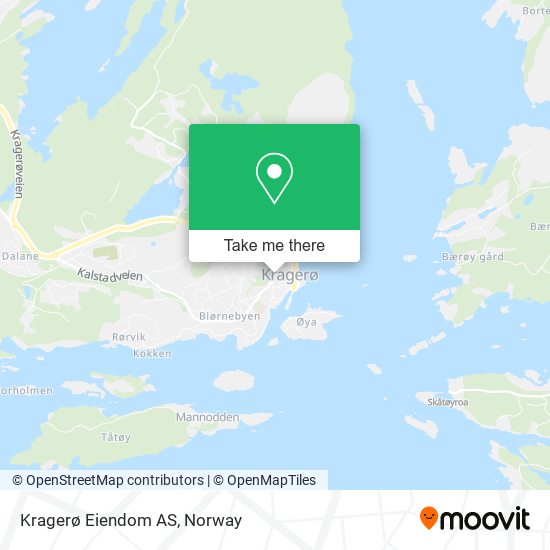 Kragerø Eiendom AS map