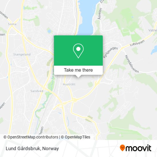 Lund Gårdsbruk map