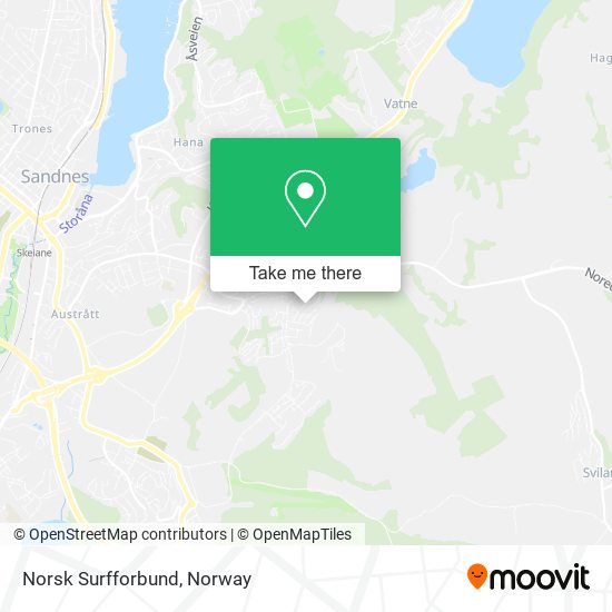 Norsk Surfforbund map