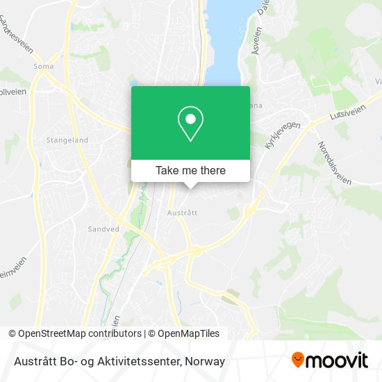 Austrått Bo- og Aktivitetssenter map