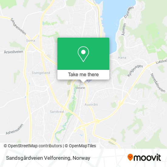 Sandsgårdveien Velforening map