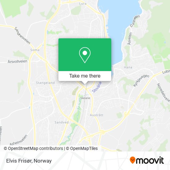 Elvis Frisør map