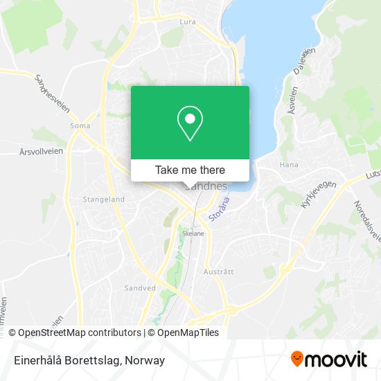 Einerhålå Borettslag map