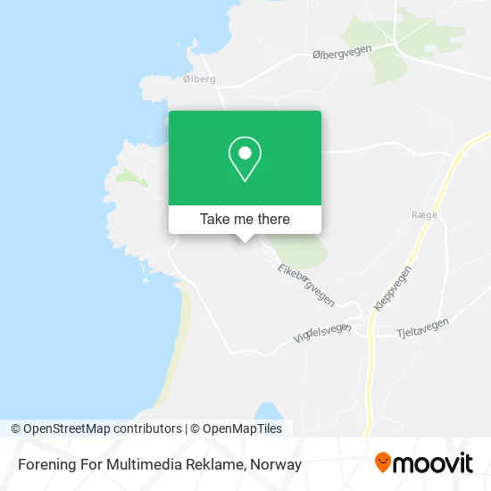 Forening For Multimedia Reklame map