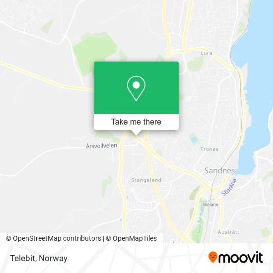 Telebit map