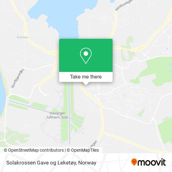 Solakrossen Gave og Leketøy map