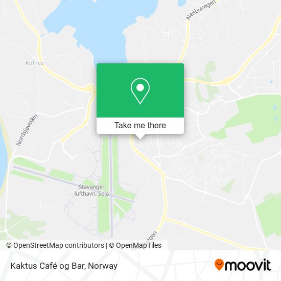 Kaktus Café og Bar map